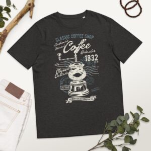 Unisex organic cotton t-shirt "Coffee Grinder / Vintage Serie"