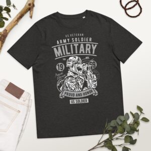 Unisex organic cotton t-shirt “Army Soldier / Vintage Serie”