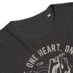Unisex organic cotton t-shirt “One Love / Vintage Serie”