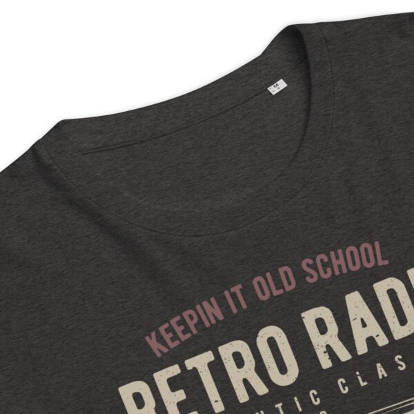 Unisex organic cotton t-shirt “Retro Radio / Vintage Serie”