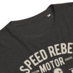 Unisex organic cotton t-shirt “Speed Rebel Motor / Vintage Serie”