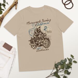 Unisex organic cotton t-shirt "Motorcycle Racing / Vintage Serie"