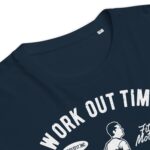 Unisex organic cotton t-shirt "Work Out Time / Vintage Serie"