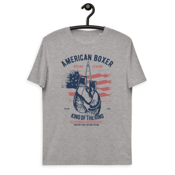Unisex organic cotton t-shirt “American Boxer / Vintage Serie”