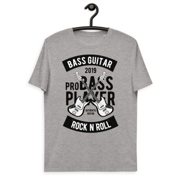 Unisex organic cotton t-shirt “Bass Guitar / Vintage Serie”