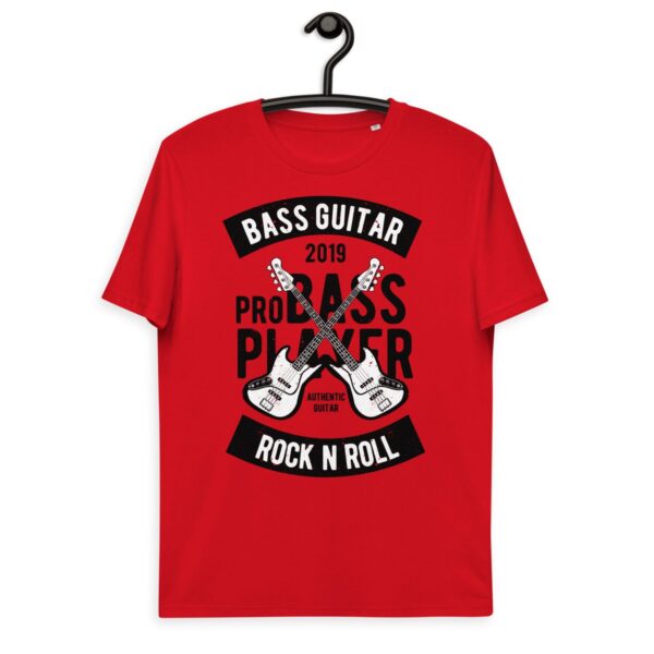 Unisex organic cotton t-shirt “Bass Guitar / Vintage Serie”