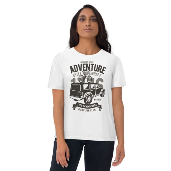 Unisex organic cotton t-shirt "Mountain Bikers Adventure / Vintage Serie"