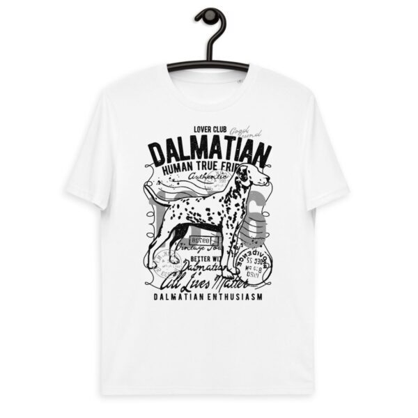 Unisex organic cotton t-shirt “Dalmatian / Vintage Serie”