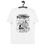 Unisex organic cotton t-shirt Astronaut / Vintage