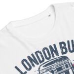 Unisex organic cotton t-shirt "London Bus / Vintage Serie"