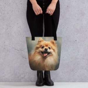 Tote bag "Pomeranian Dog"