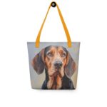 Tote bag "American English Coonhound"