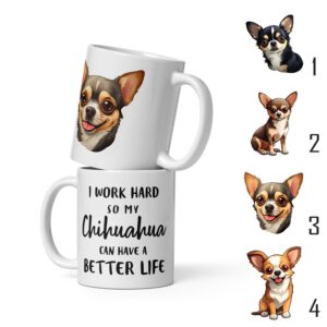 Coffee mug "Chihuahua" with funny flogan