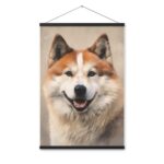 Poster with hangers "Akita"