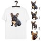 Unisex organic cotton t-shirt “French Bulldog