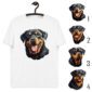 Unisex organic cotton t-shirt “Rottweiler Dog”