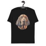 Unisex organic cotton t-shirt “Bloodhound Dog”