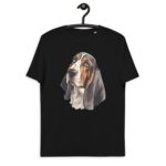 Unisex organic cotton t-shirt "Basset Hound Dog"