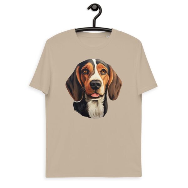 Unisex organic cotton t-shirt “Estonian Hound Dog”