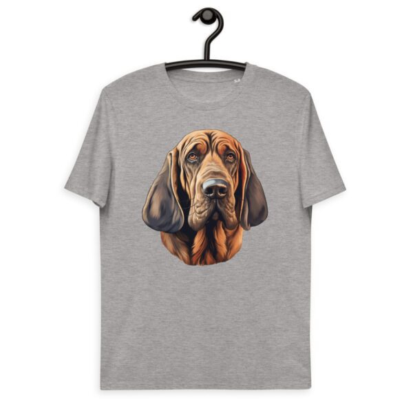 Unisex organic cotton t-shirt “Bloodhound Dog”