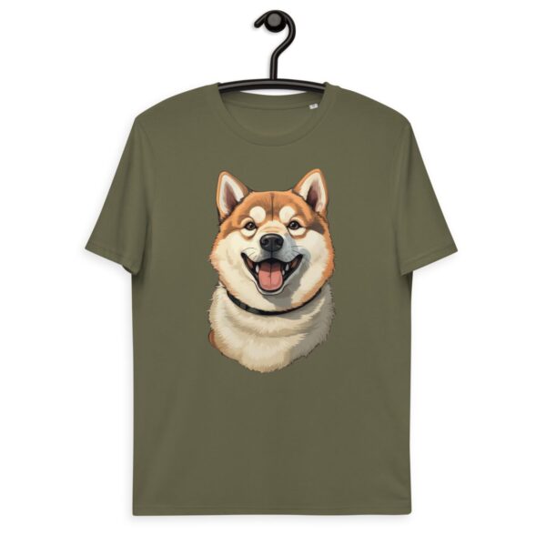 Unisex organic cotton t-shirt “Akita Inu Dog”