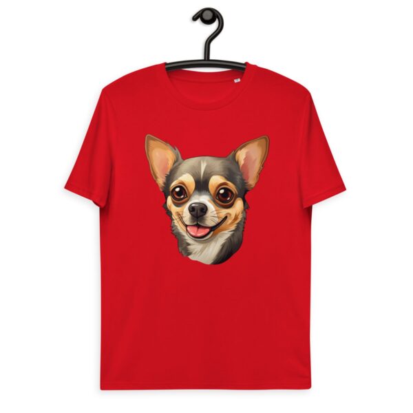 Unisex organic cotton t-shirt "Chihuahua dog"