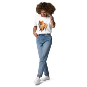 Unisex organic cotton t-shirt “German Spitz Dog”
