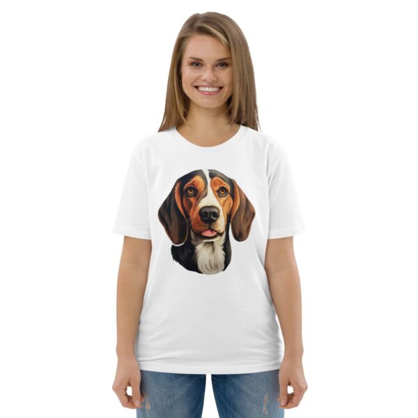 Unisex organic cotton t-shirt “Estonian Hound Dog”