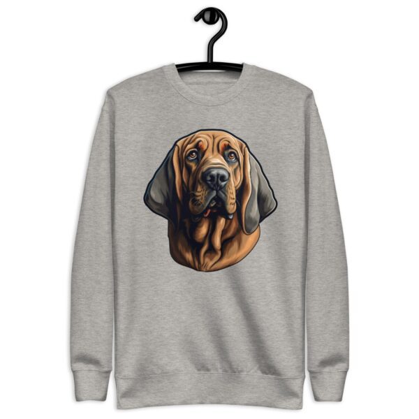 Unisex Premium Sweatshirt "Bloodhound Dog"