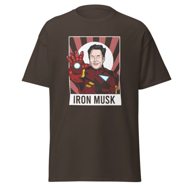 Classic tee “Iron Musk” | Caricature print