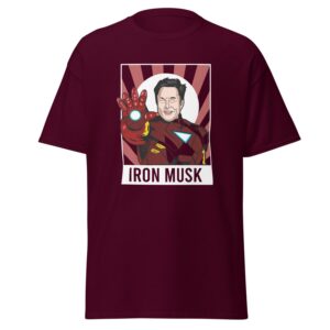 Classic tee “Iron Musk” | Caricature print