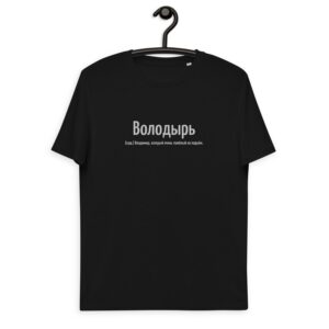 Именная футболка "Володырь" - Владимир