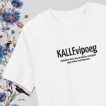 KALLEvipoeg - öko t-särk tikandiga