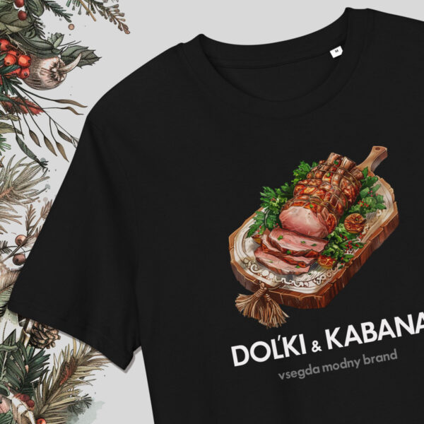 Dolki & Kabana - очень модная чёрная футболка