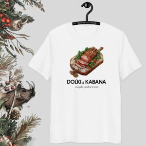Dolki & Kabana - очень модная белая футболка