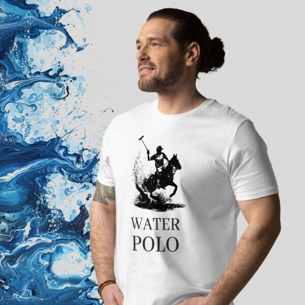 Water Polo – white T-shirt with print