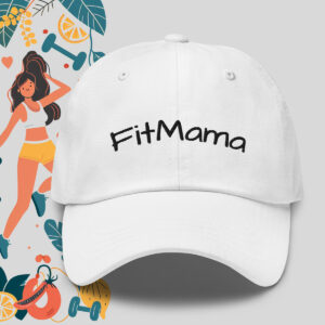 FitMama – cap with cool embroidery