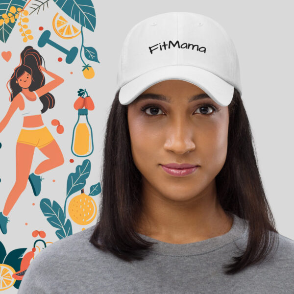 FitMama – cap with cool embroidery